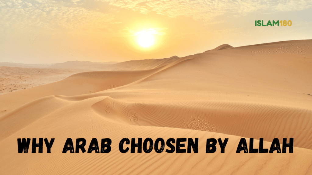 why Allah chose Arabs